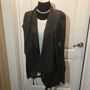 ❤️ NWT ❤️ Auth RICK OWENS Asymmetric Cotton Jacket Stunning!